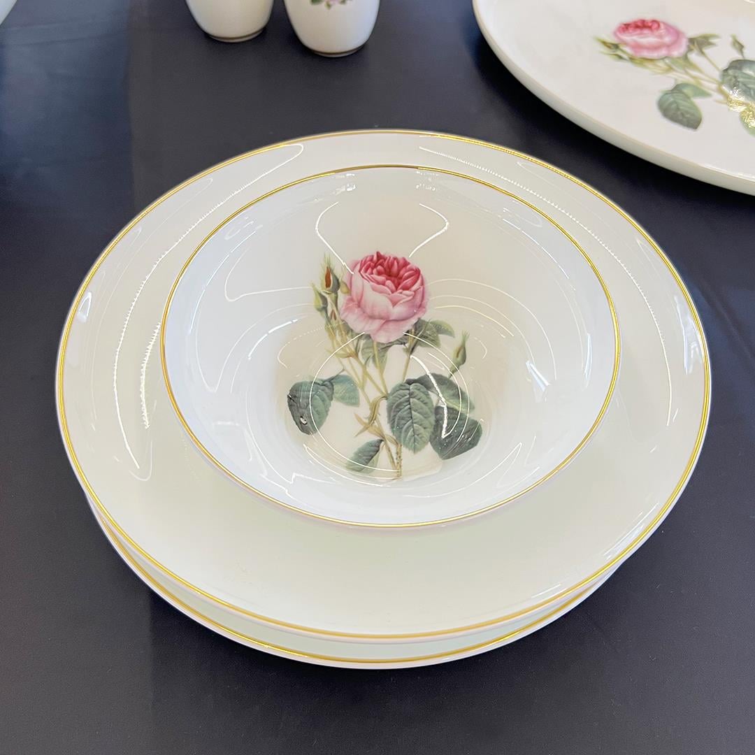 12 Kişilik Porselen Yemek TakımlarıLeonarte Casa Blossom 57 Piece Dinner Set Gold