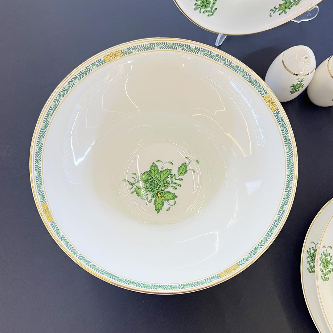 12 Kişilik Porselen Yemek TakımlarıLeonarte Casa Green 57 Piece Dinner Set Gold