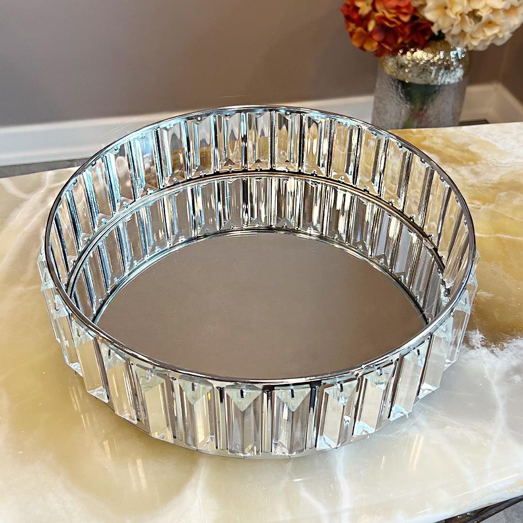 TepsiLonger Aynalı Tepsi 30 cm - Silver