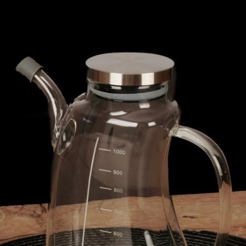 Marita Metal Kapaklı Cam Yağdanlık - 1000 ml