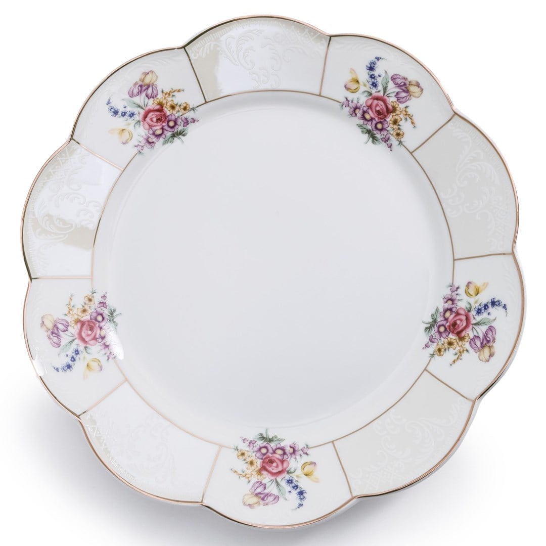 12 Kişilik Porselen Yemek TakımlarıMaxx Doria Bruxa 58 Piece Dinner Set