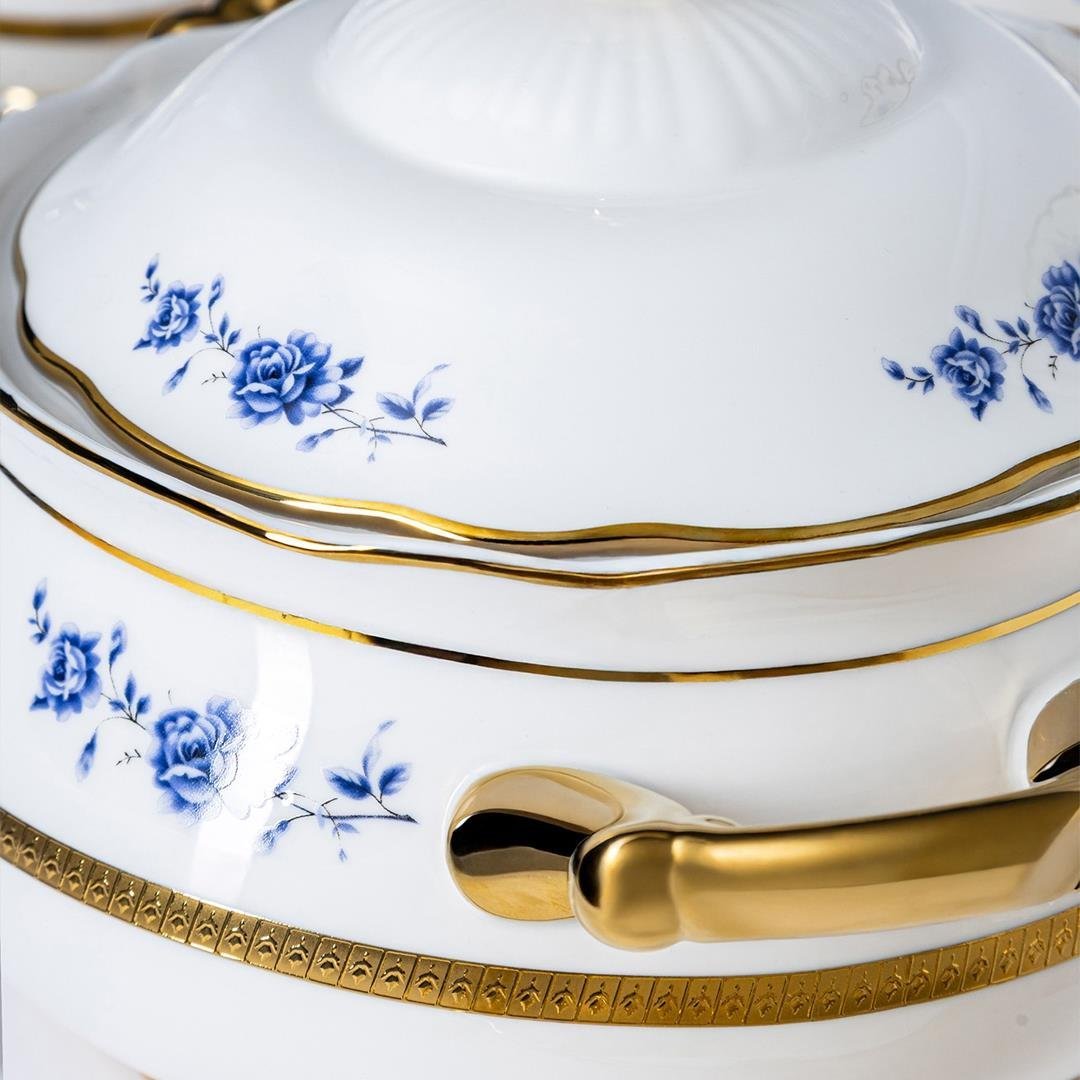 12 Kişilik Yemek TakımıMaxx Doria Majestic Azure 101 Parça Yemek Takımı