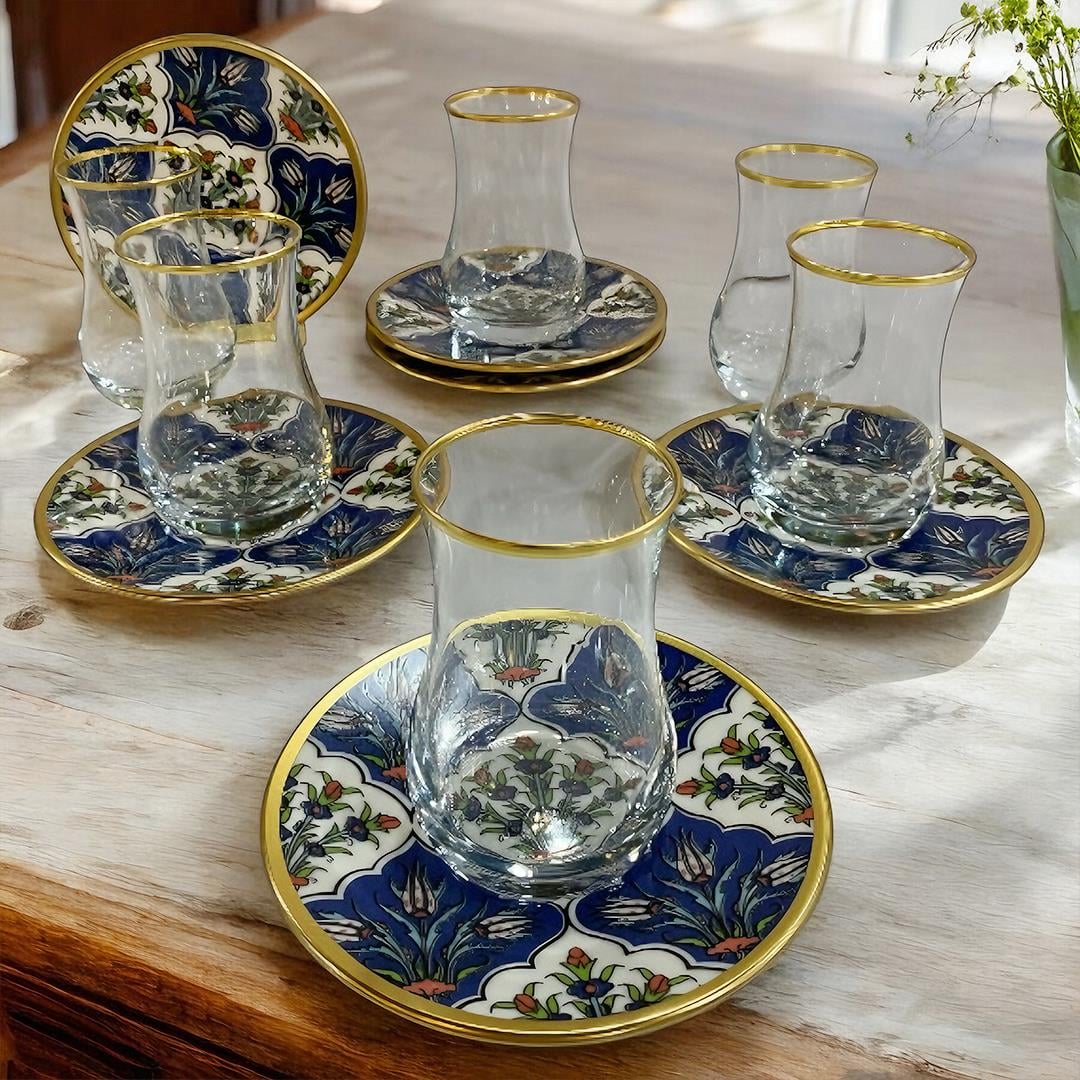 Çay BardağıNature 6 Lı Çay Takımı - D