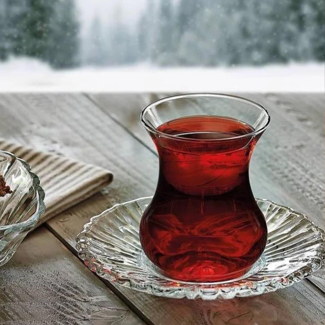Çay BardağıPaşabahçe Aurora 12 Parça Çay Seti