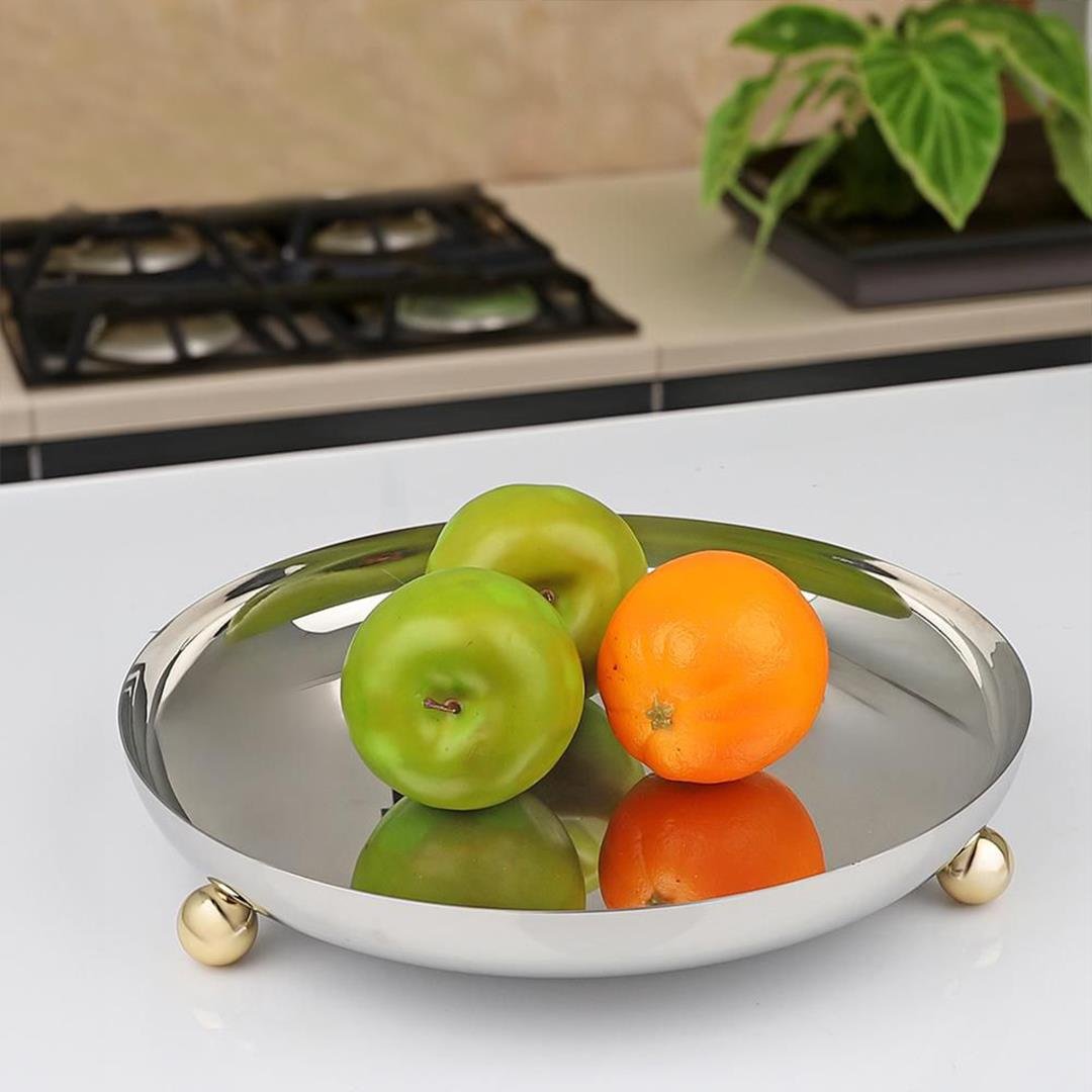 Serving PlatePunto Çelik Kase 31 cm