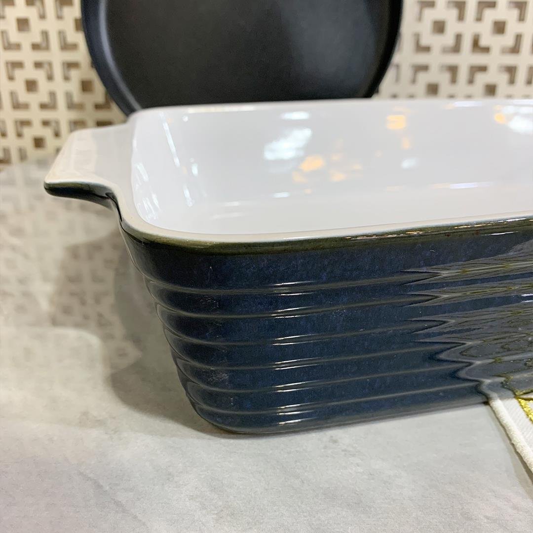 Fırın KabıRossallini Dikdörtgen Fırın Kabı 33x23 cm - Mavi
