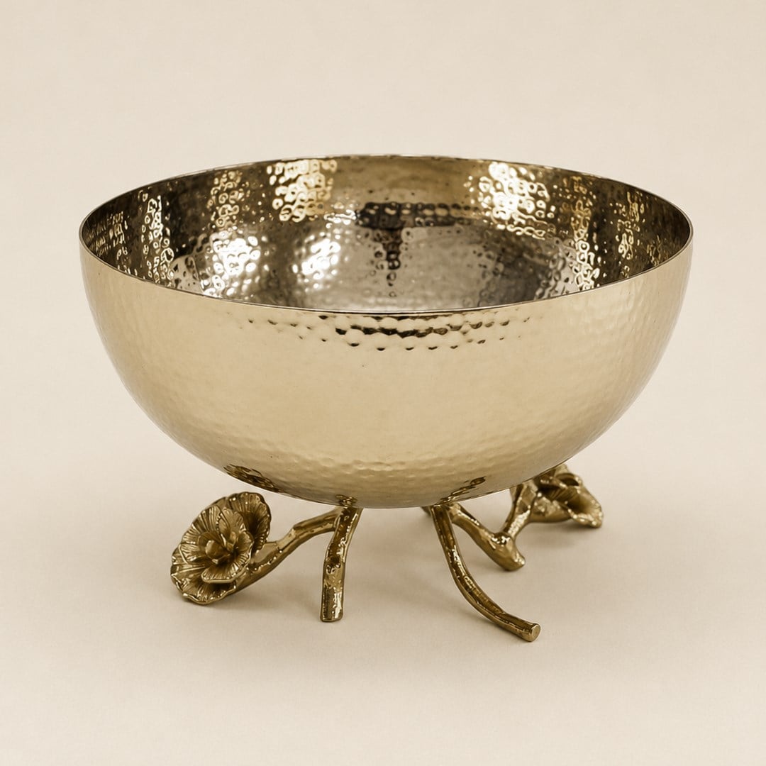 Serving PlateRovia Pirinç Kase Gold GLB-30