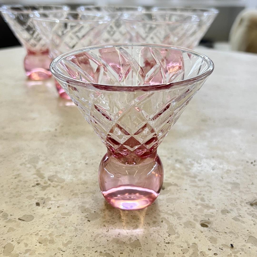 Kadeh BardağıRoyking 6 Lı Dondurmalık - Pembe