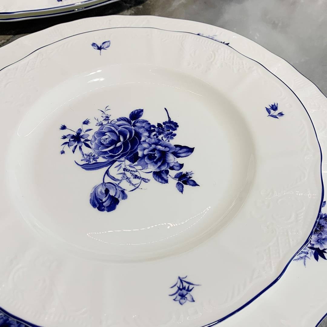 Breakfast SetRoyking Blue Garden 44 Piece Breakfast Set