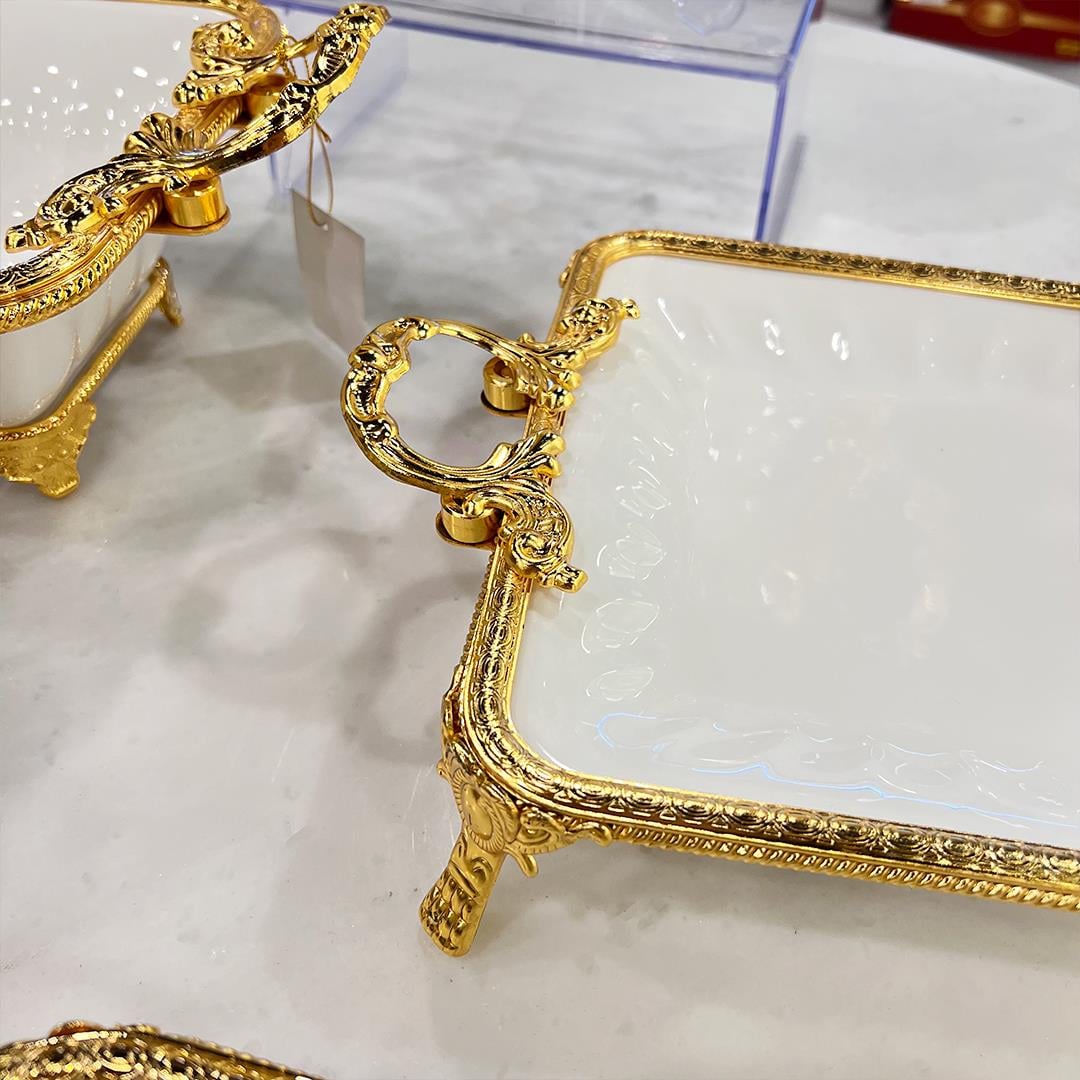 Service&Presentation ProductsRoyking Elegance 5 Parça Sunum Seti Gold