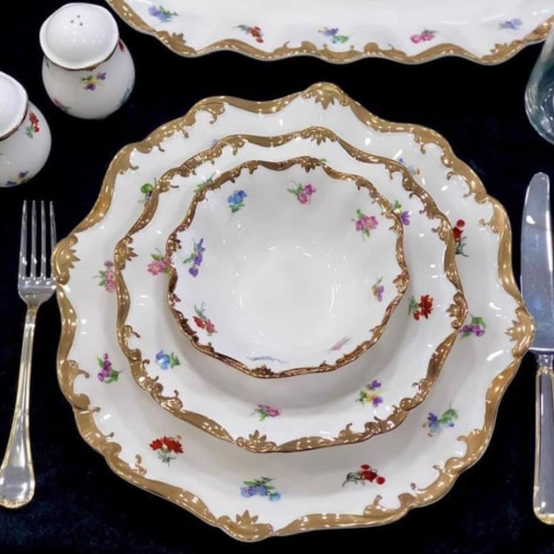 Dinner Set for 12Royking Royal Garden 60 Parça 12 Kişilik Yemek Takımı