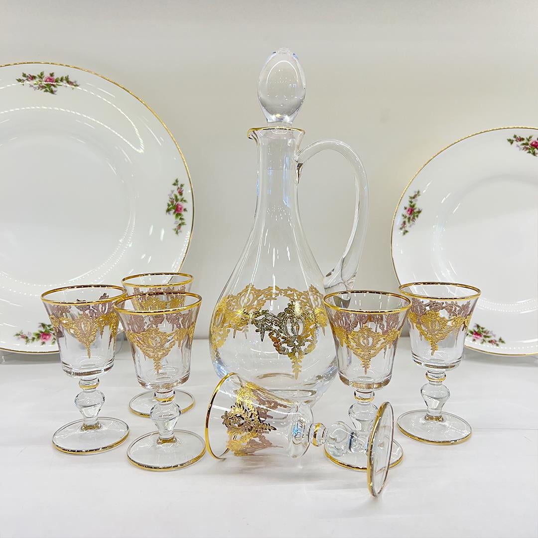 Glassware SetŞah 7 Parça Zemzem Takımı