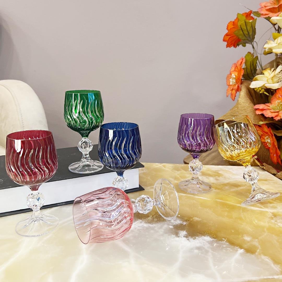 Kahve Yanı BardağıSterna Kristal 6 Lı Kahve Yanı Bardağı 150 ml - D