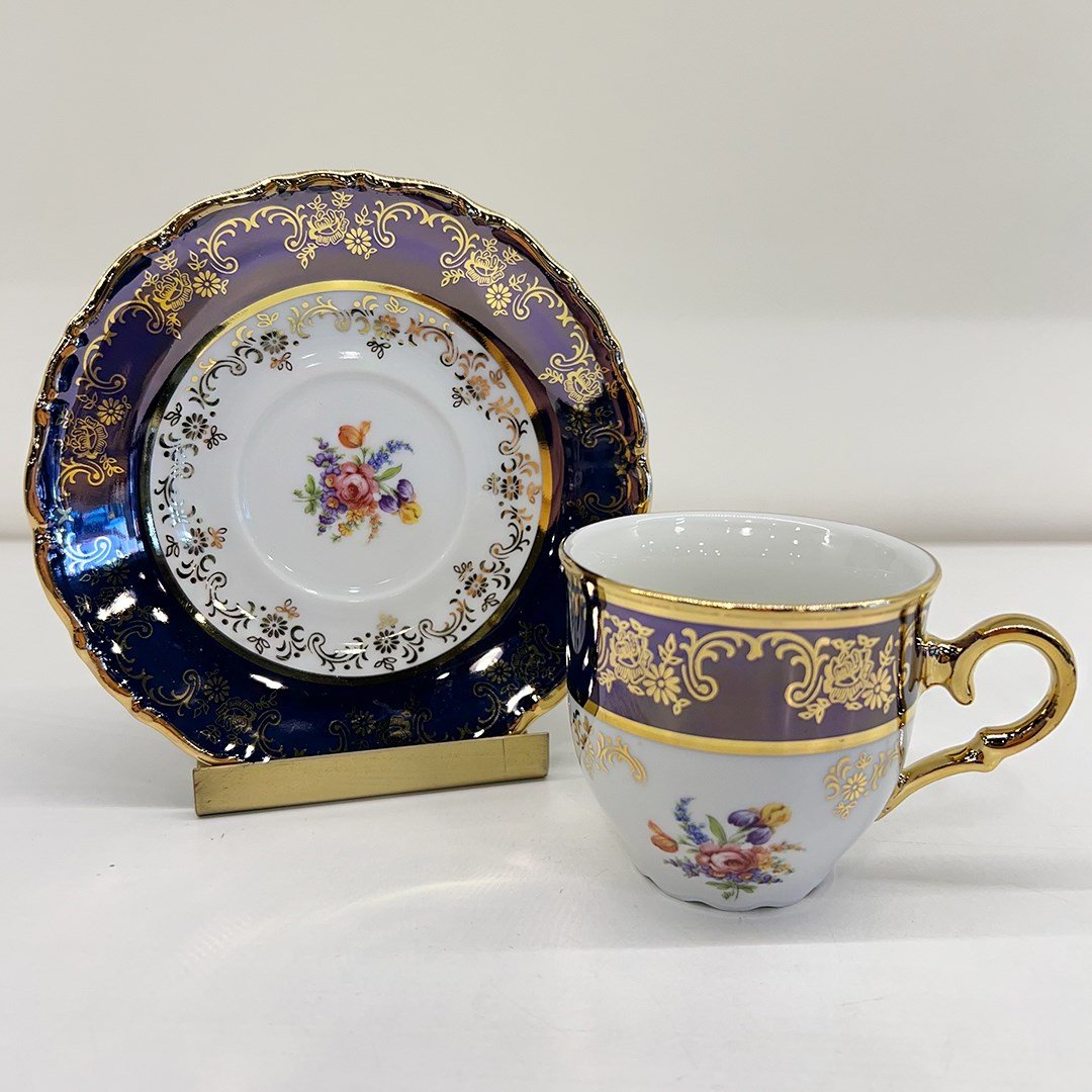 Coffee CupThun Ophelia 6 Piece Coffee Cup Set - Cobalt