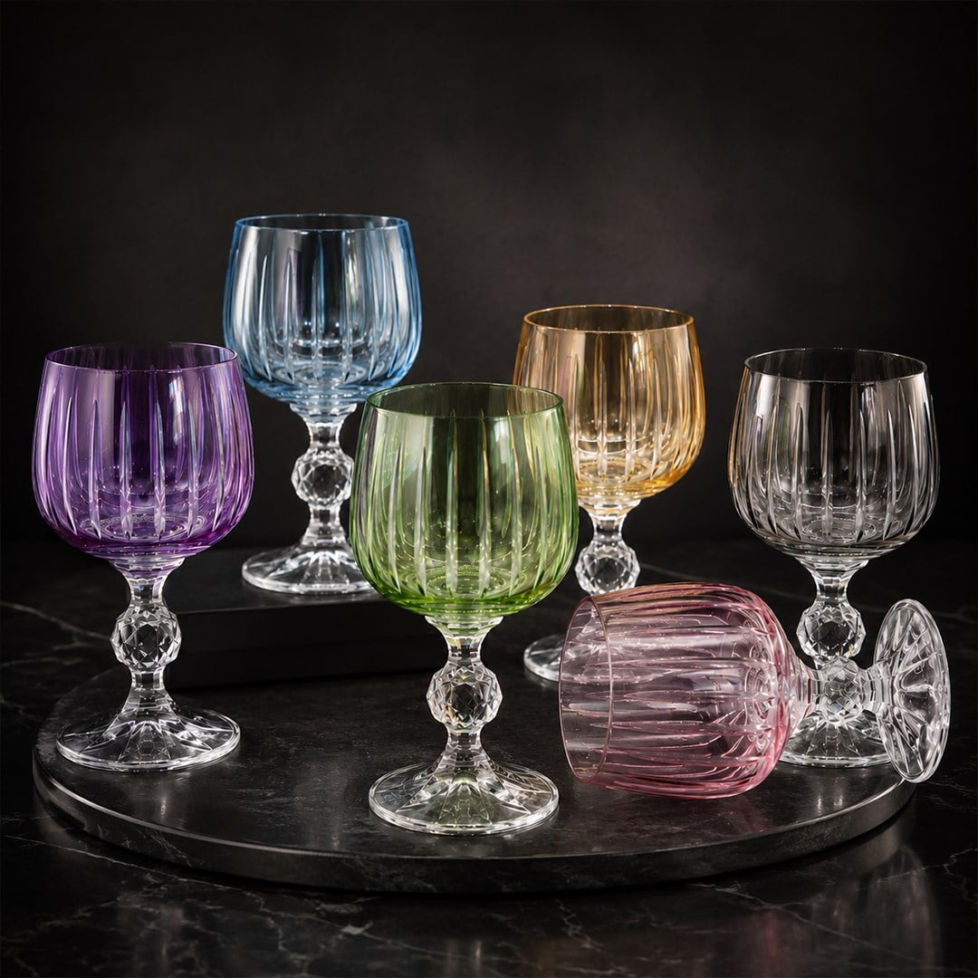 Drink CupVeronica 6 Lı Kahve Yanı Bardağı Renkli