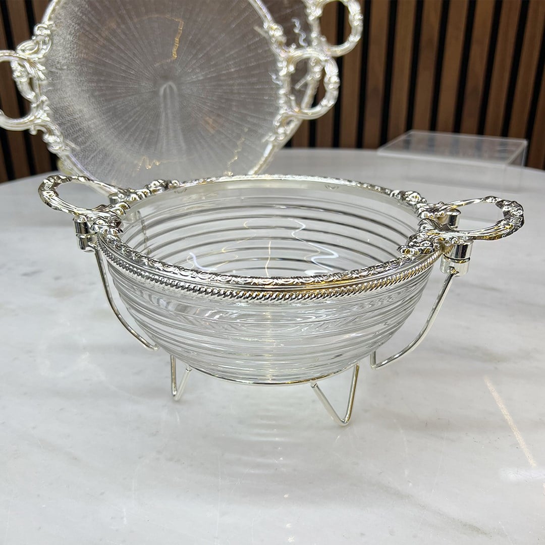 Service&Presentation ProductsWinterbach Calista 4 Parça Sunum Seti Silver