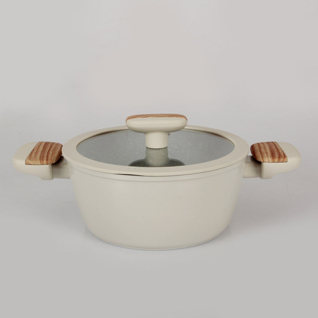 Cookware SetWinterbach Suwon Krem Tencere Takımı ve Kaşık Seti