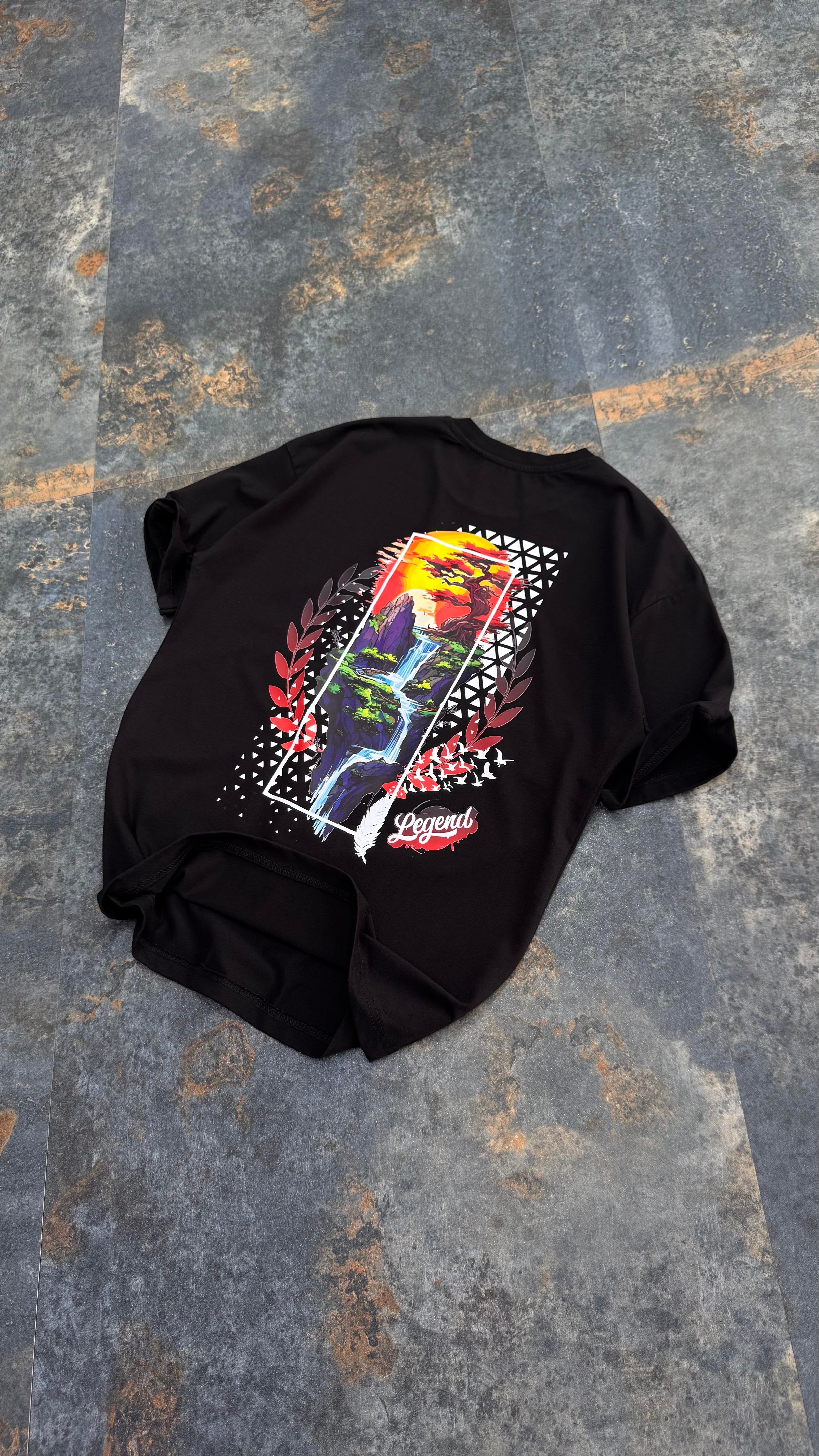 Legend Beyaz Oversize T-Shirt