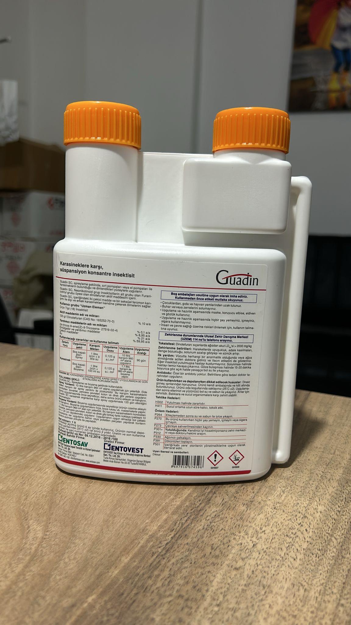 Guadin Karasinek İlacı 1 Litre - OrkunOkay.com