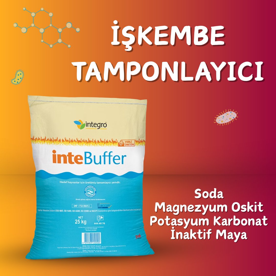 İşkembe Tamponlayıcı - İnte Buffer 25kg ORKUN OKAY 