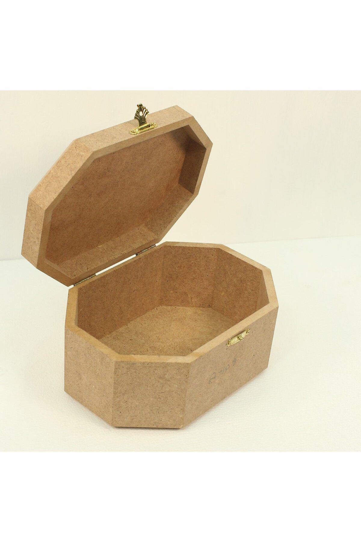 Altıgen Oval Klipsli Kutu