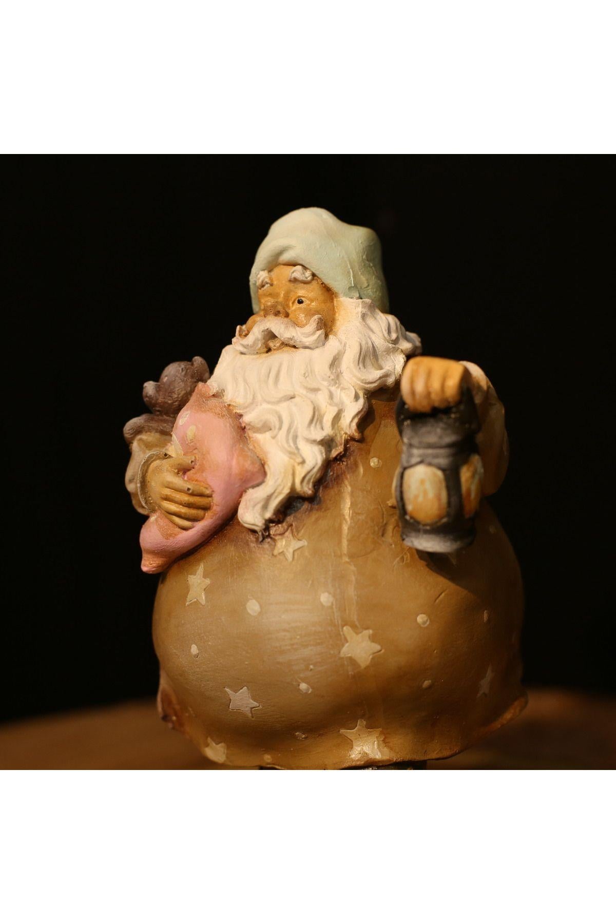 Gece Yıldızları Temalı Şirin Noel Baba Figürü