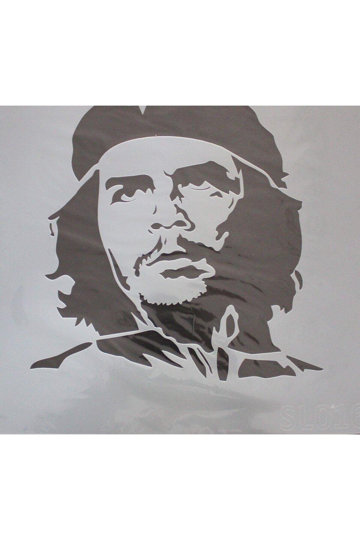 Sl016-Che Guevara stencil Şablon  30x30
