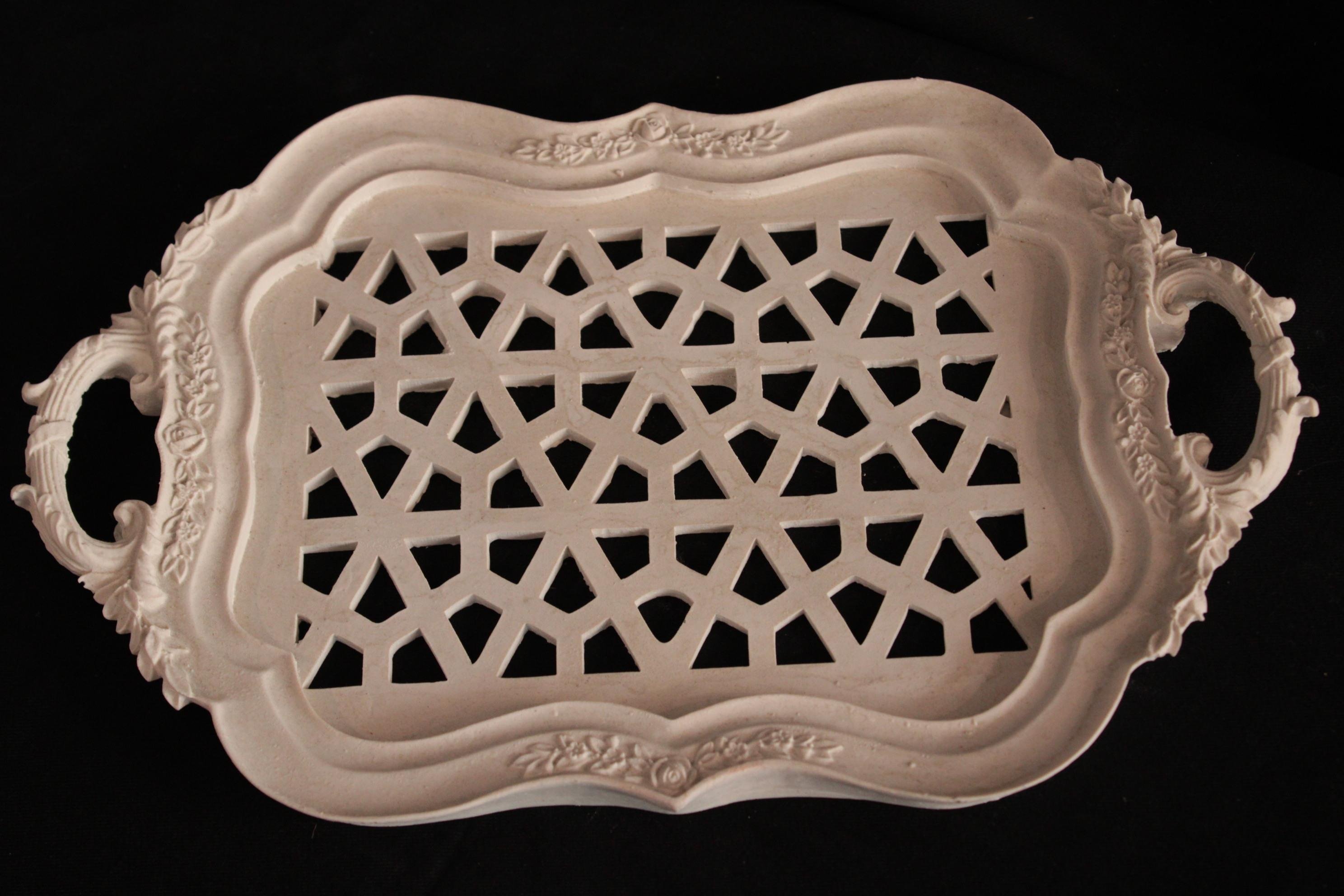 SUFİ DESENLİ KAHVE TEPSİ