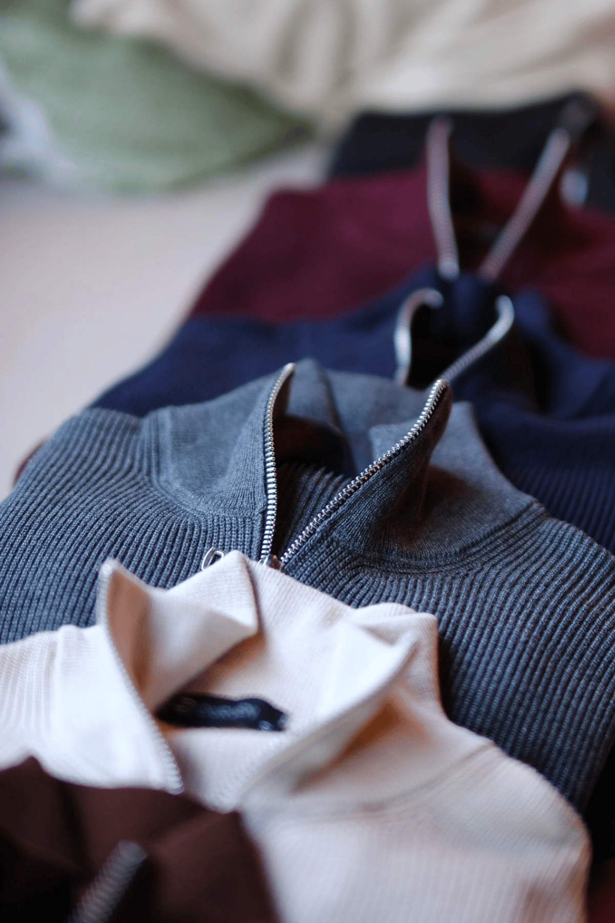 Bellonari Half Zip Pamuklu Old Money Kazak Lacivert