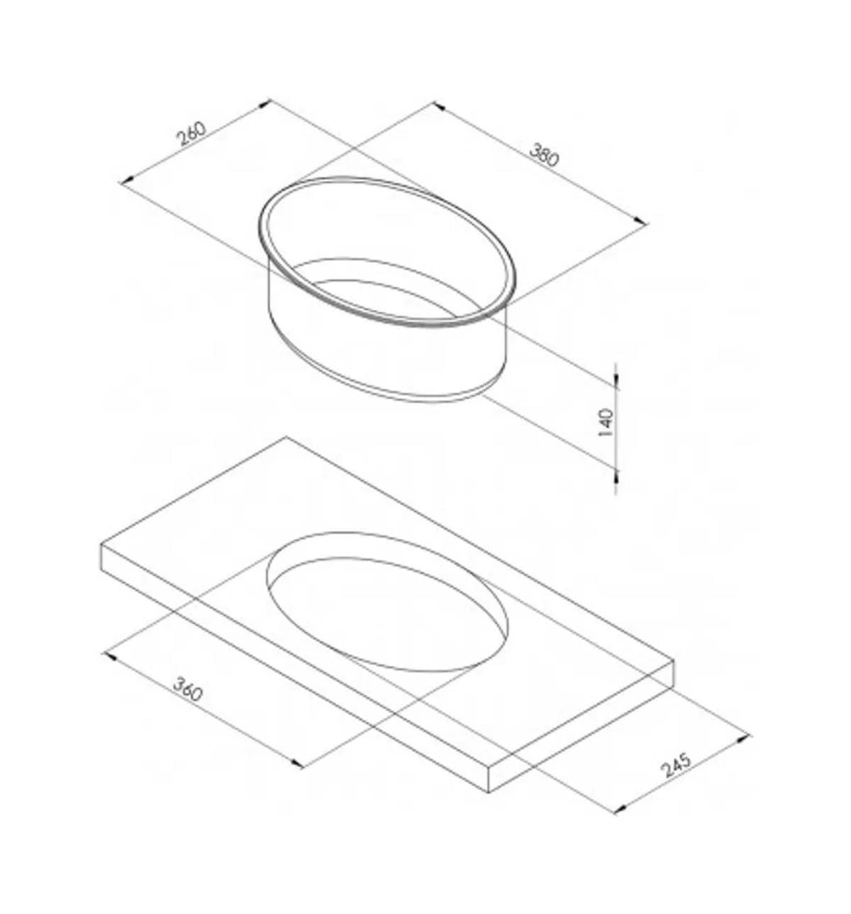 Elips Eviye Paslanmaz Çelik