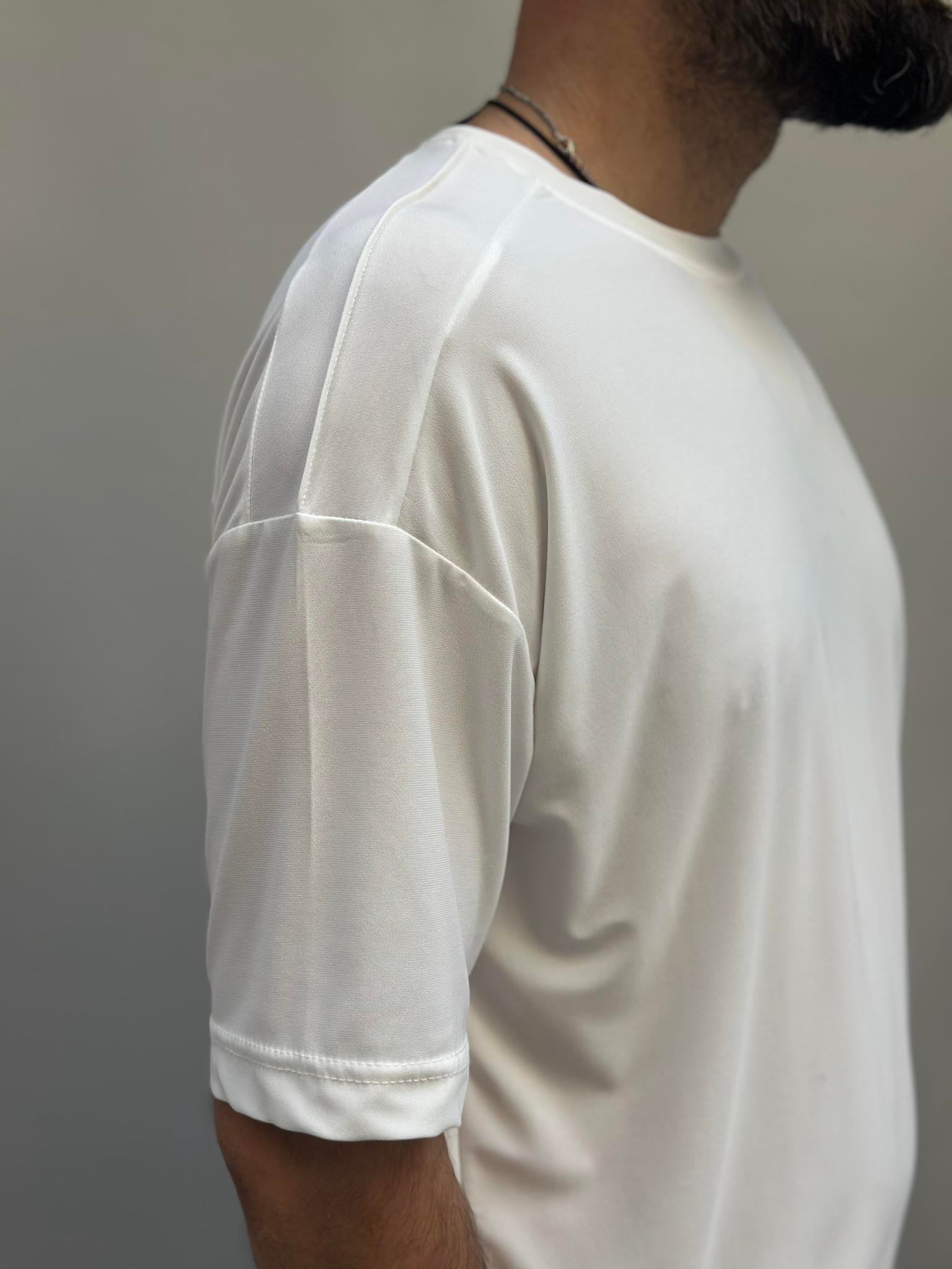 Bisiklet yaka t-shirt
