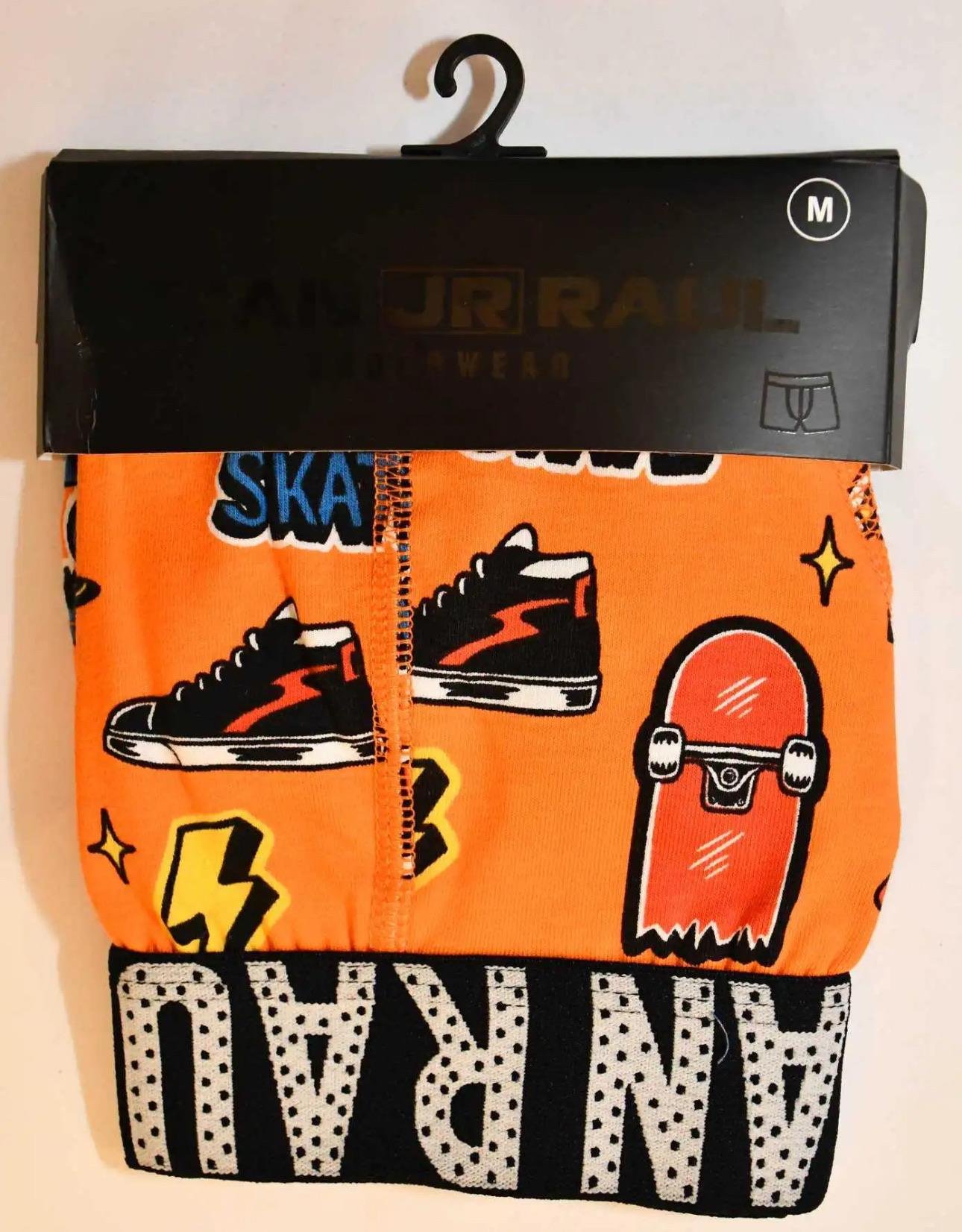 Desenli Turuncu Boxer