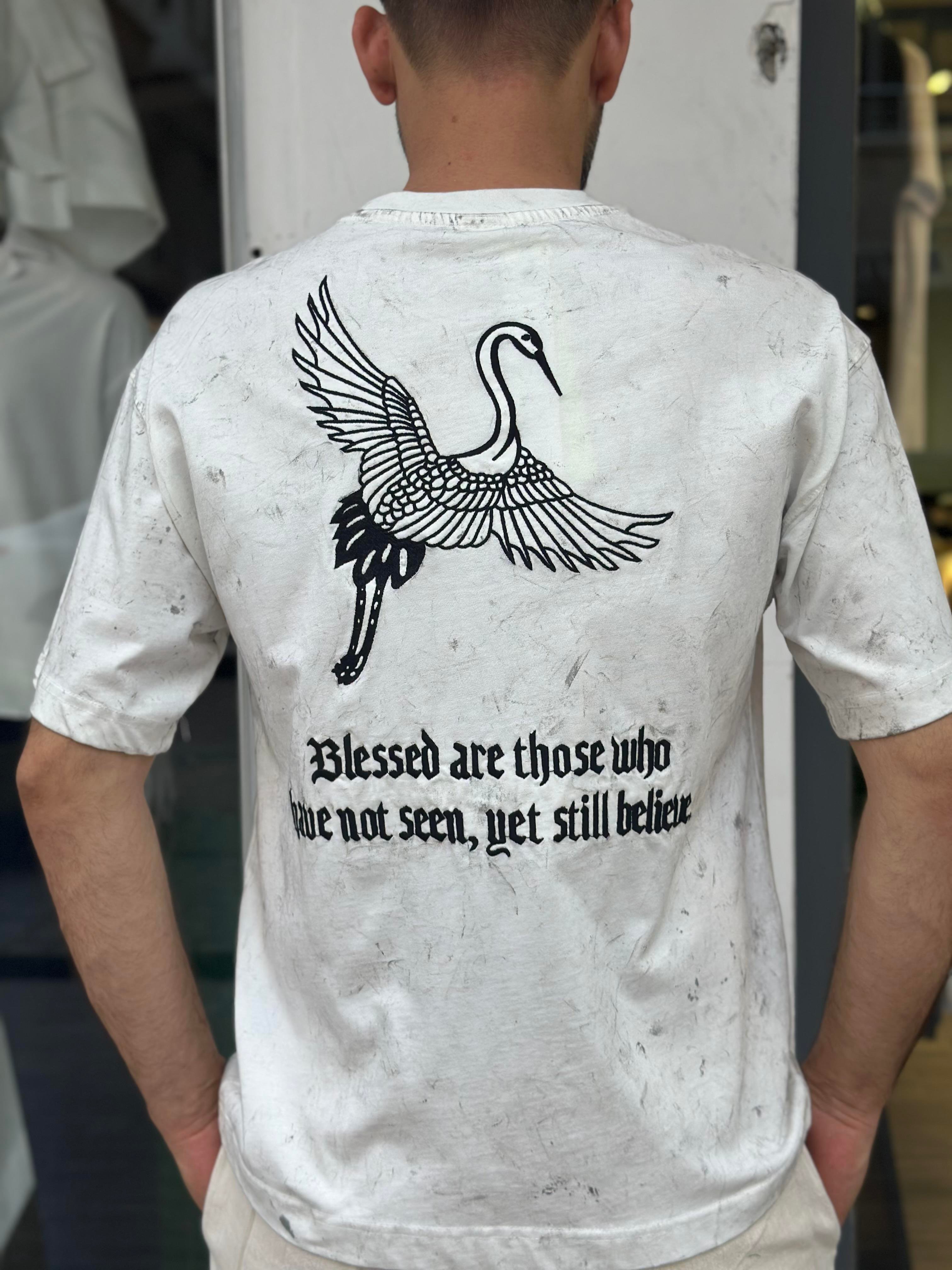 Oversize baskılı t-shirt