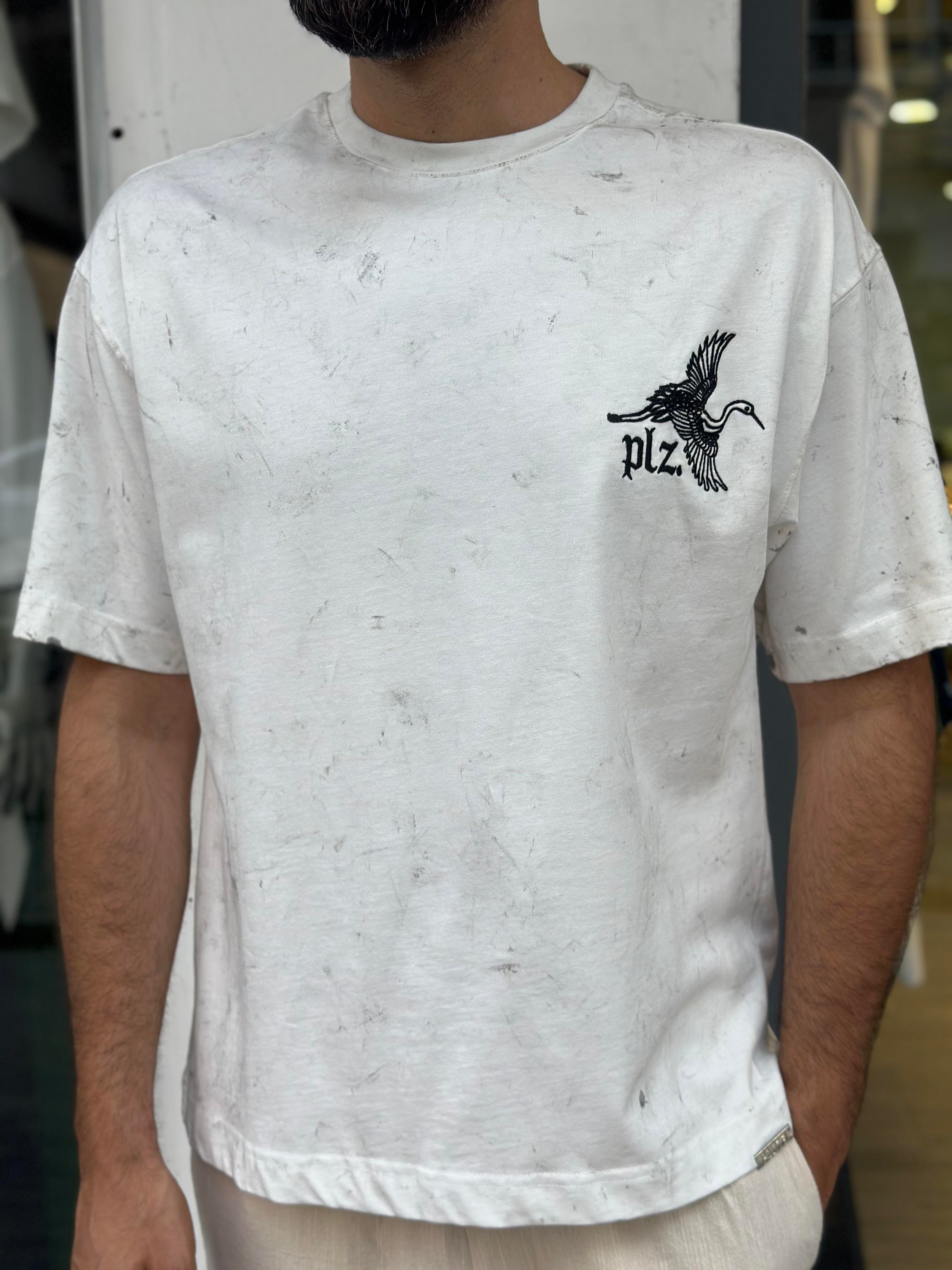Oversize baskılı t-shirt