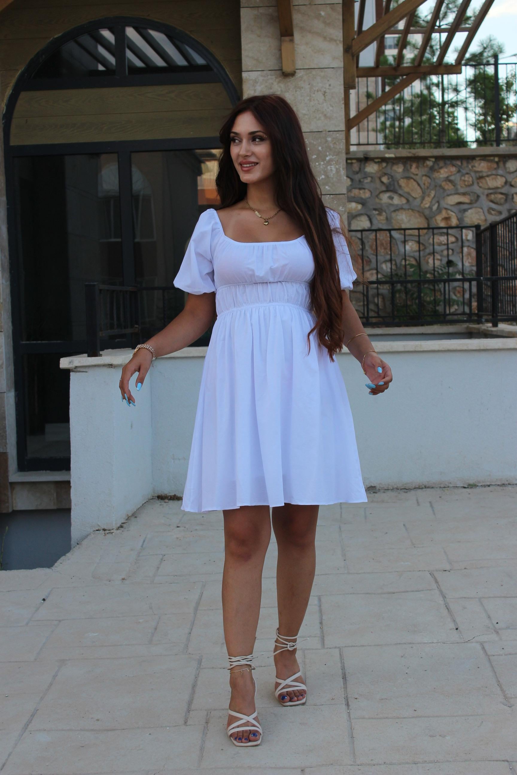 Balon Kol Elbise