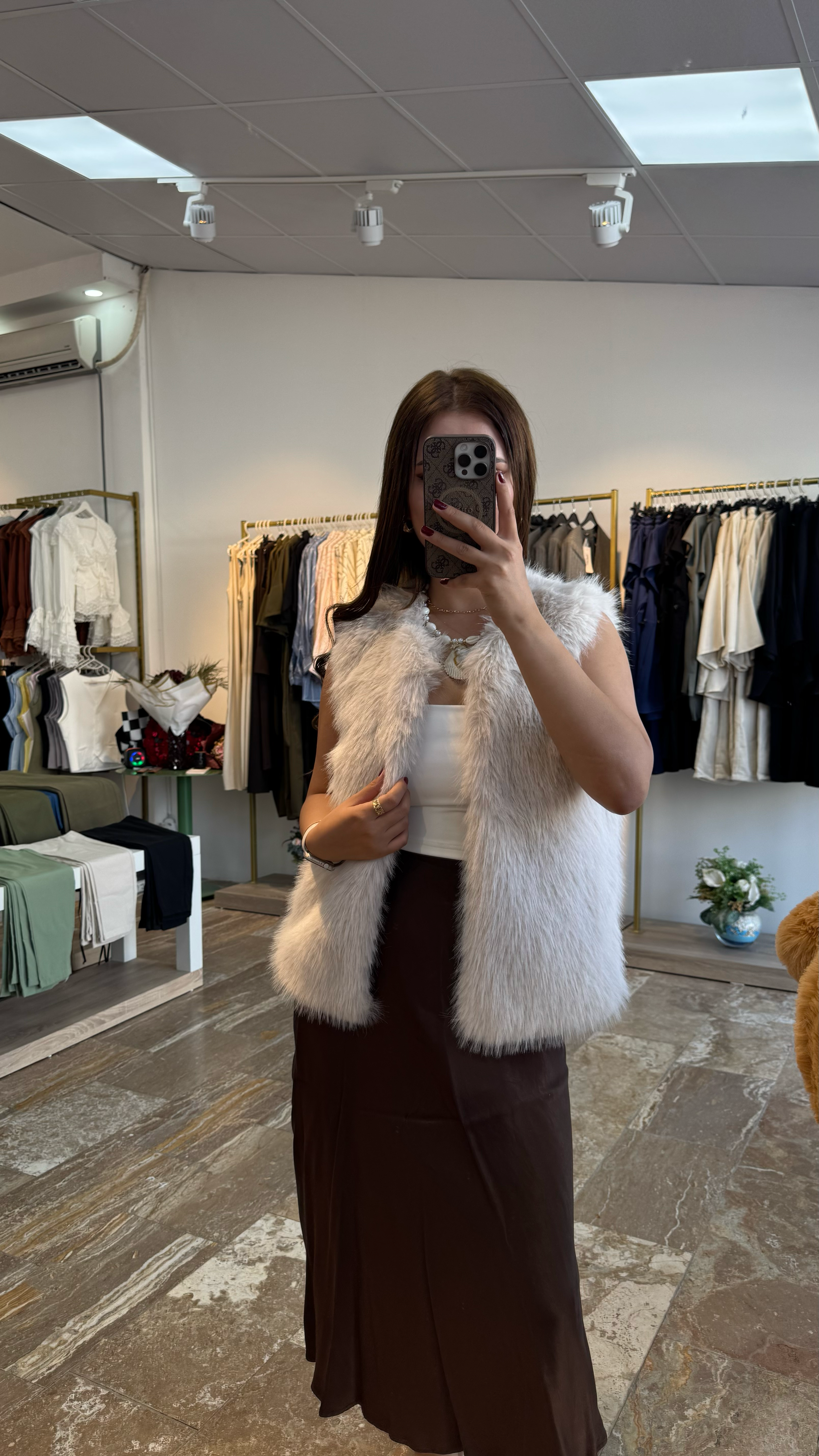 Zara Kürk Yelek