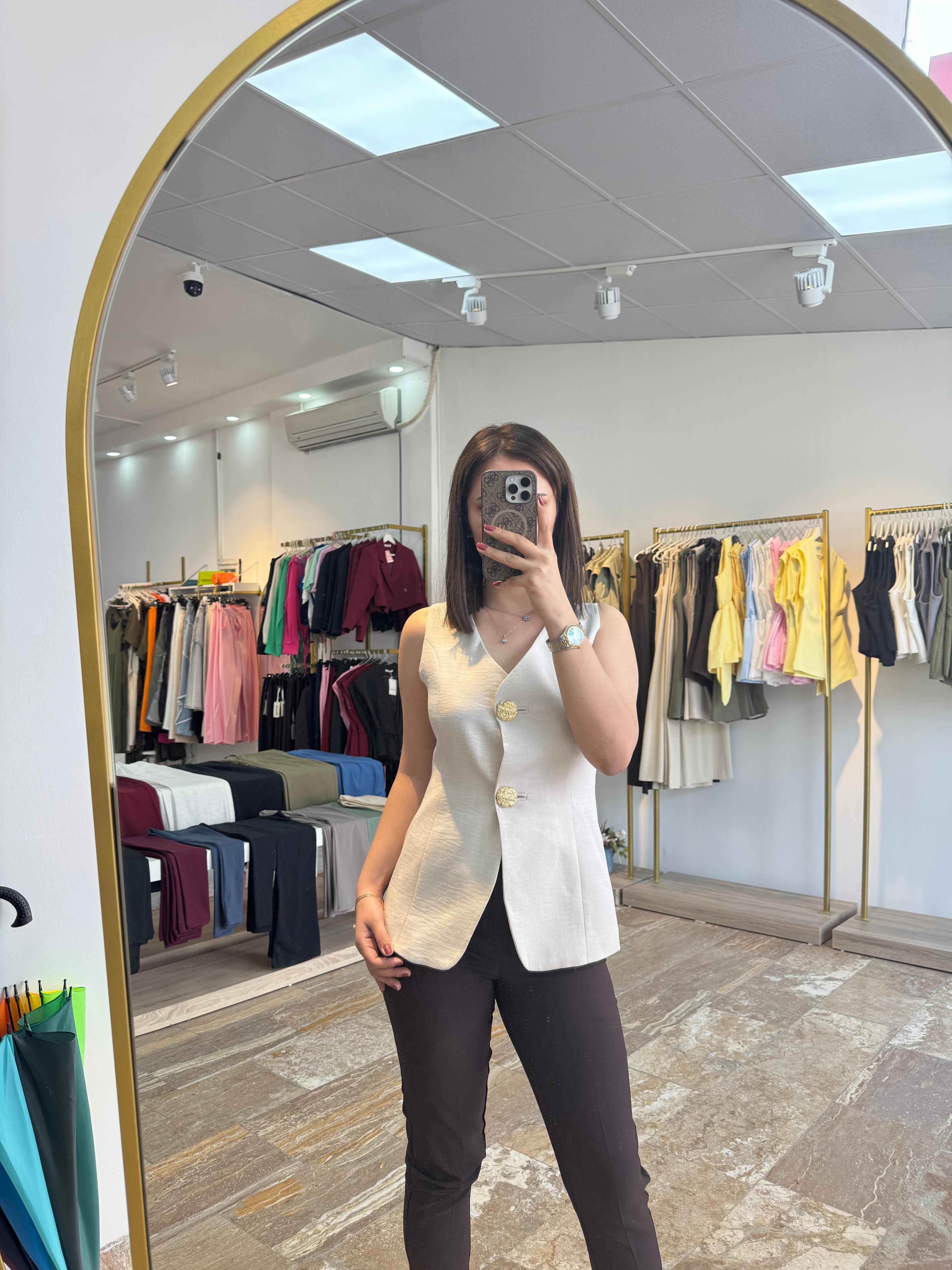 ZR Gold Detay Yelek