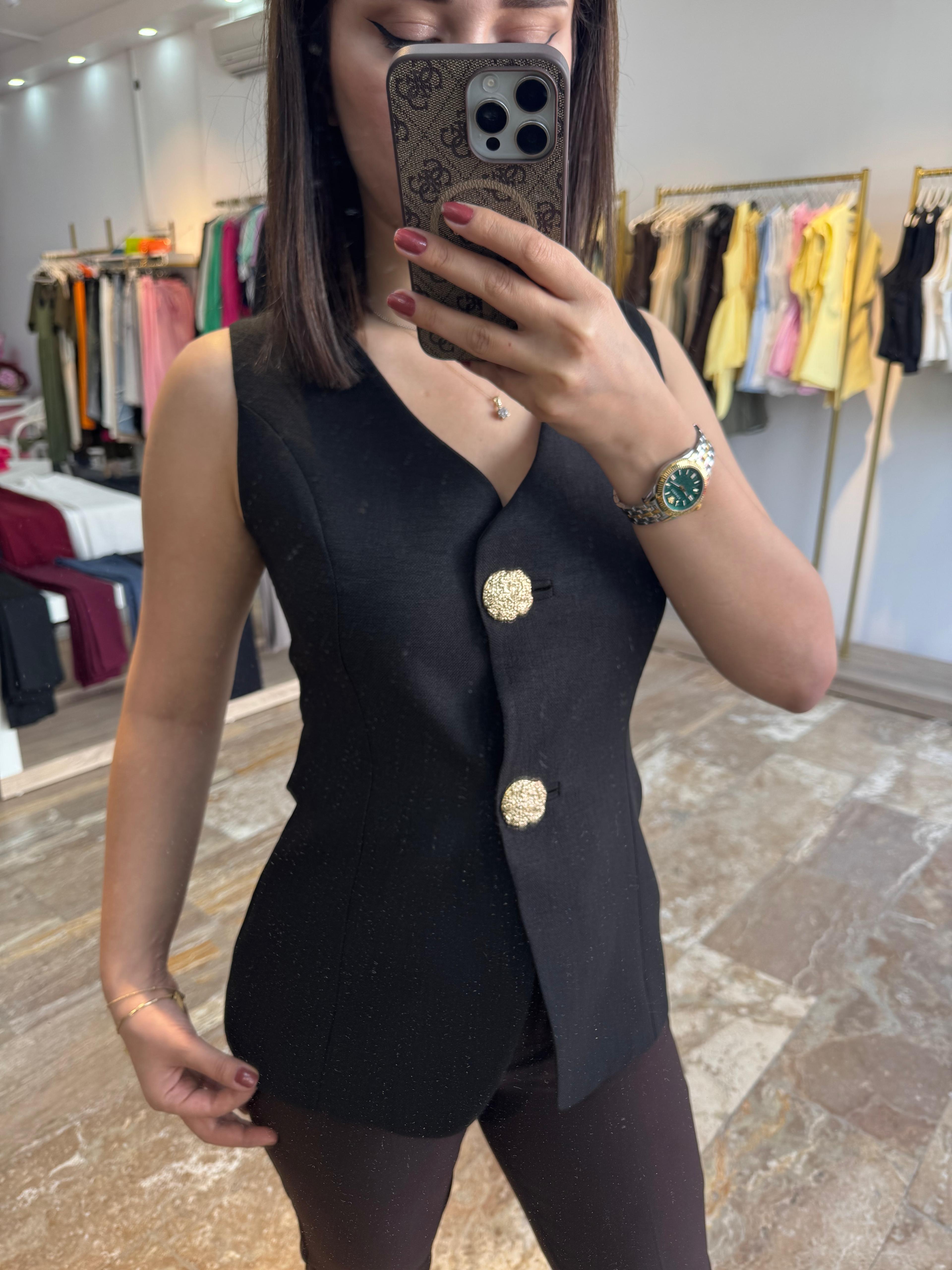 ZR Gold Detay Yelek