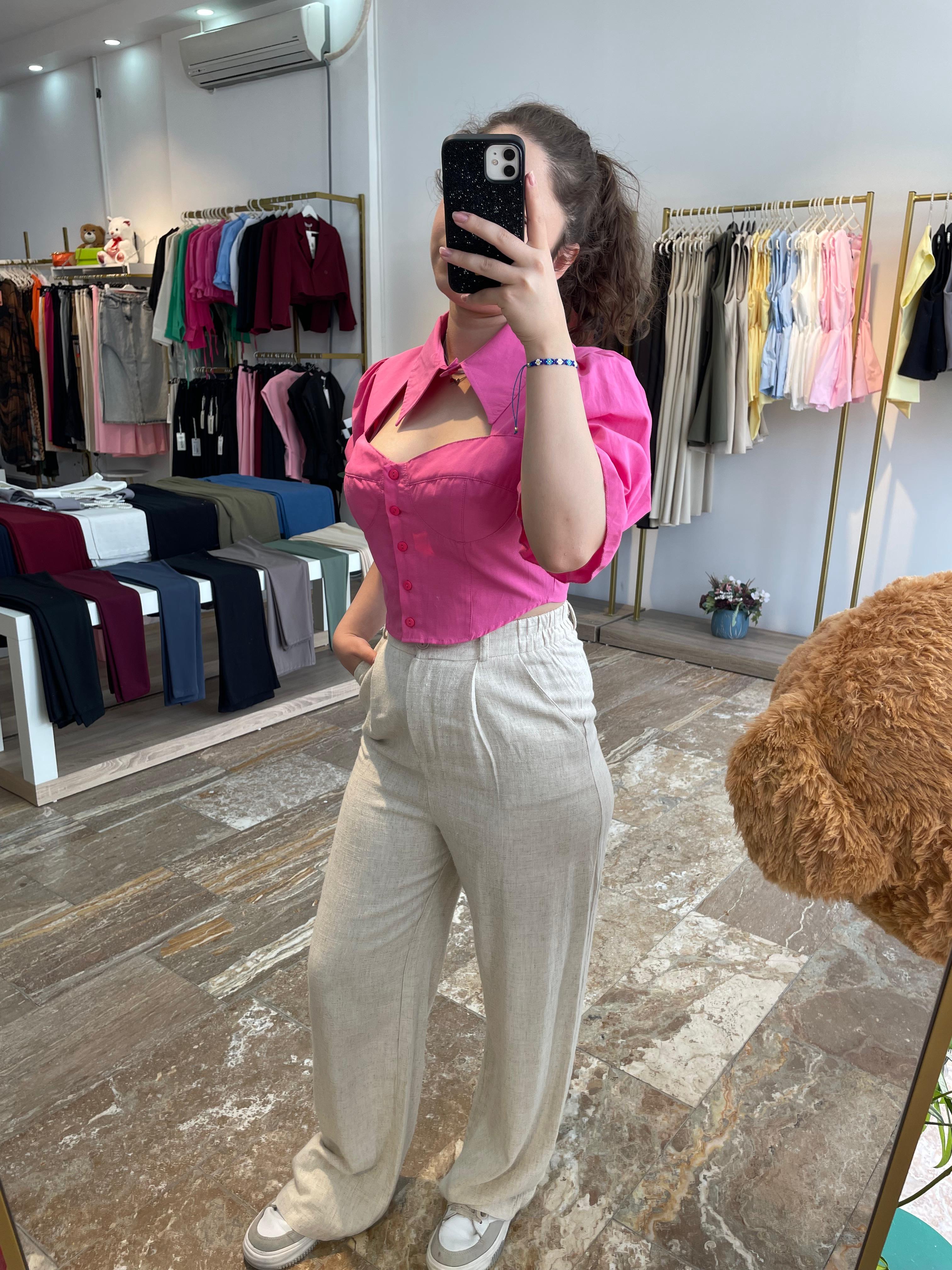 ZR Keten Pantolon