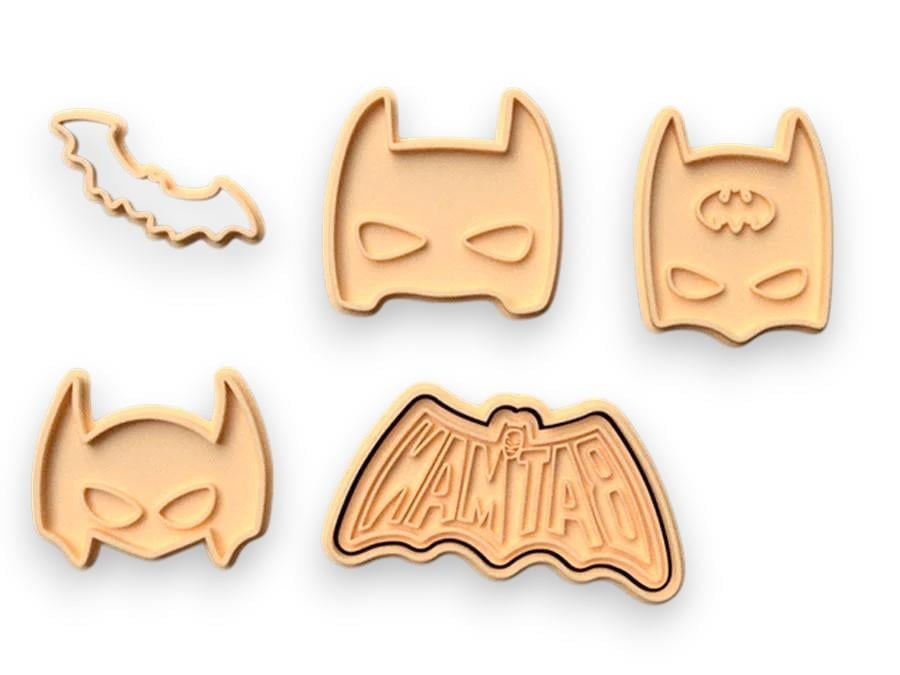 Batman cookie cutter set 