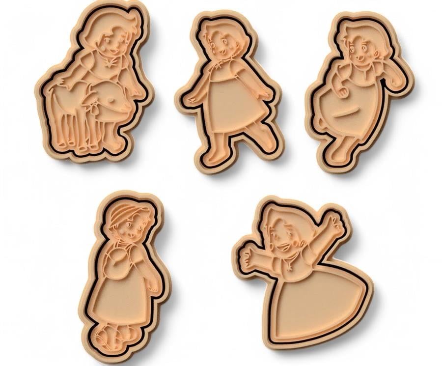 Heidi Cookie Cutter Set