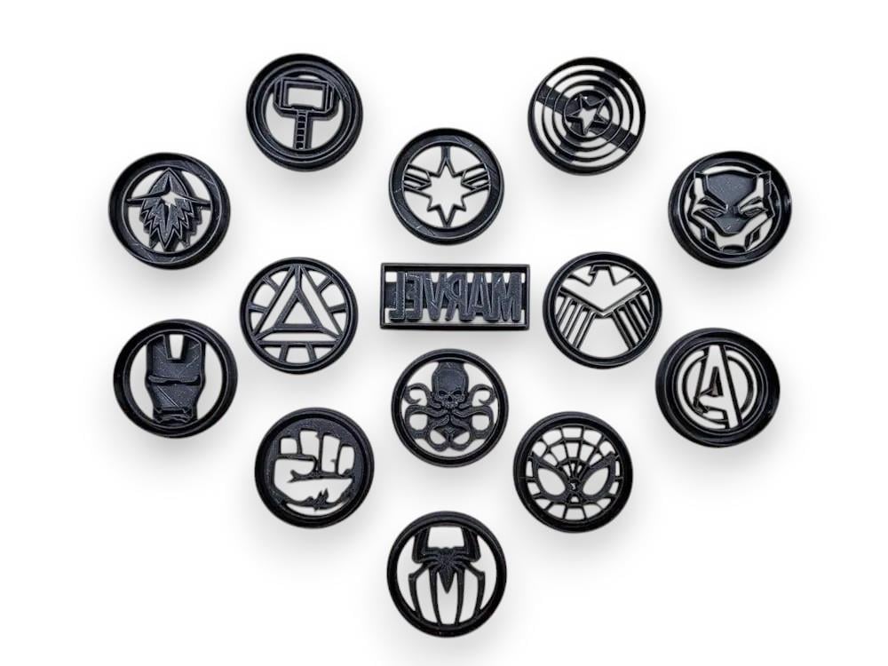 Marvel Cookie cutters set