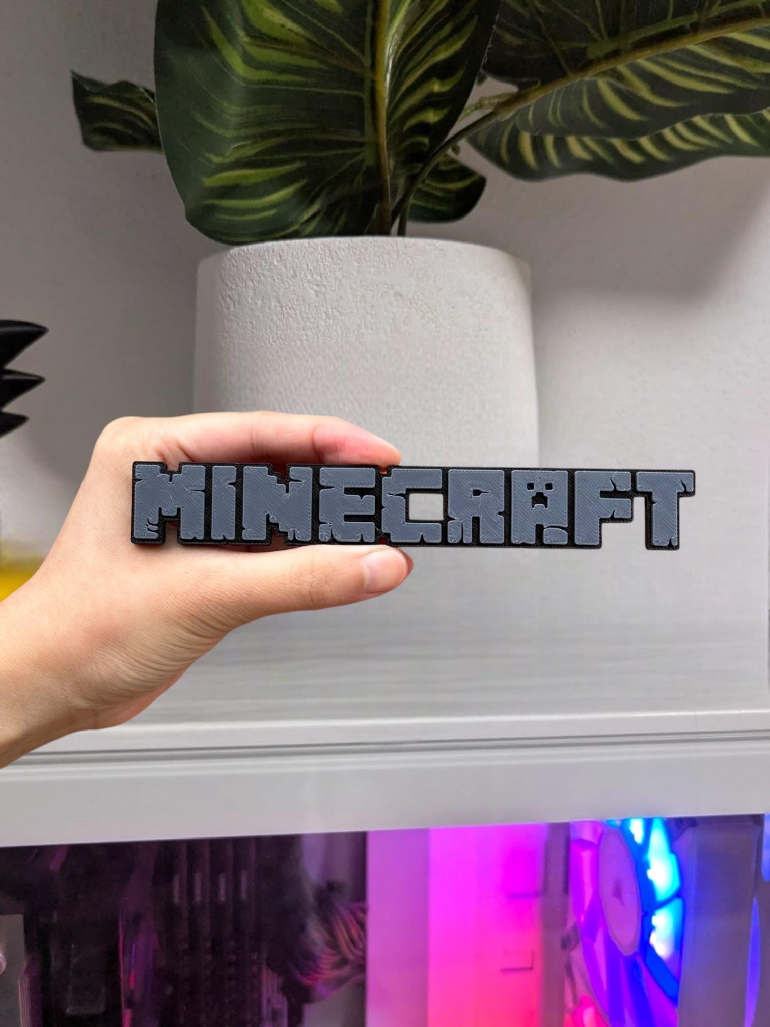Minecraft - 3 Boyutlu Tabela 