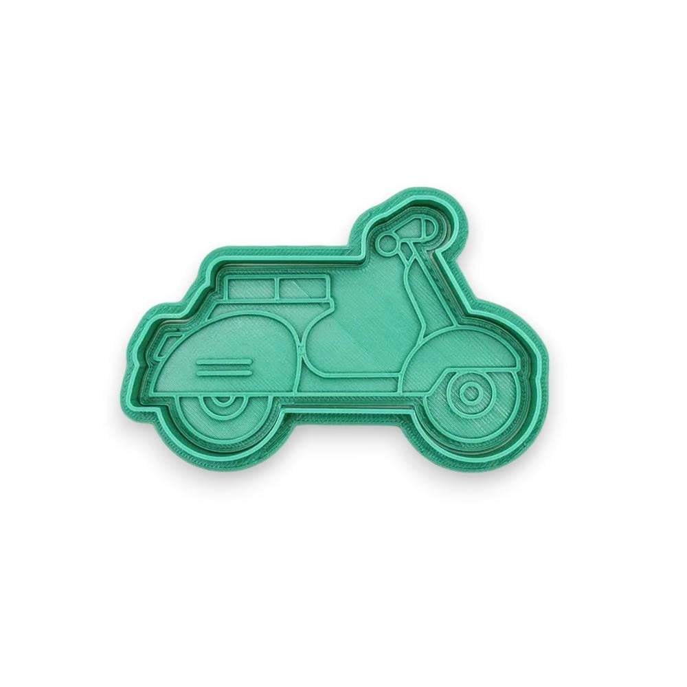Motorcycle Vespa cookie cutter