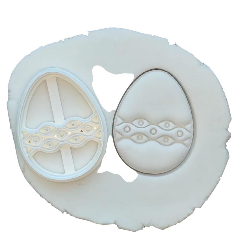 Paskalya Yumurta Egg Kurabiye kalıbı 15