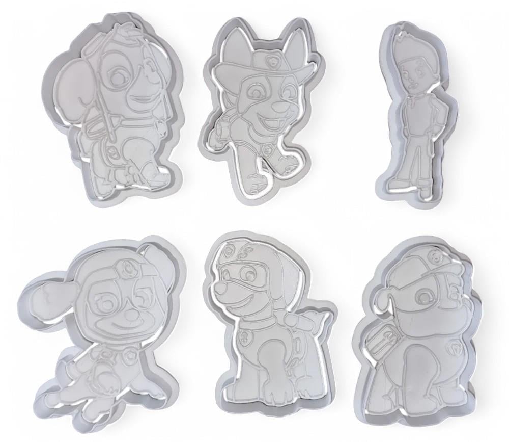 Paw Patrol Cookie Cutter Set