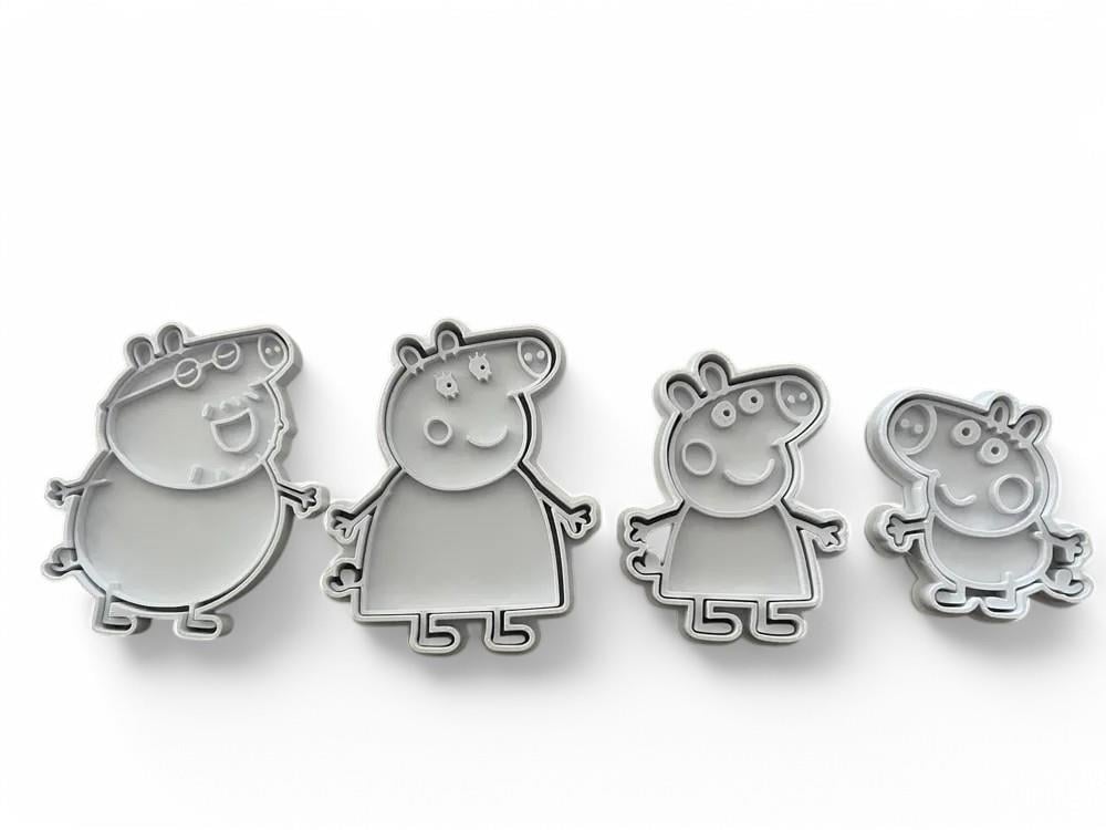 Peppa Pig Cookie Cutters