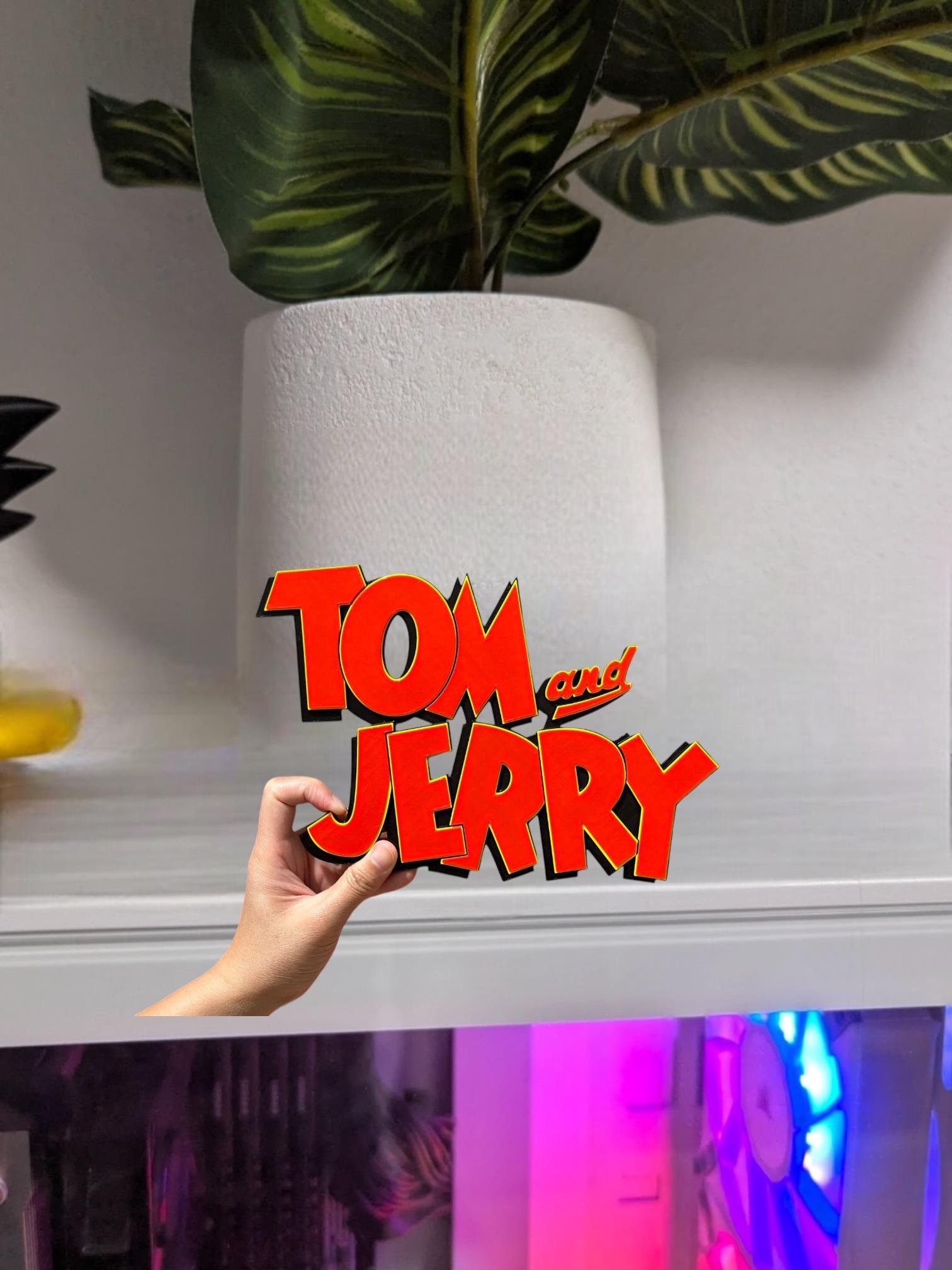 Tom and Jerry - 3 Boyutlu Tabela 