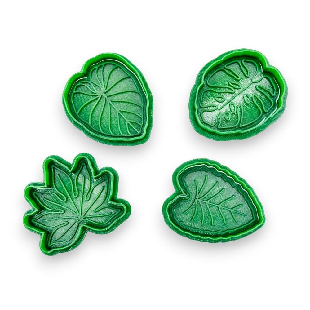 Tropical plant set - cookie cutter