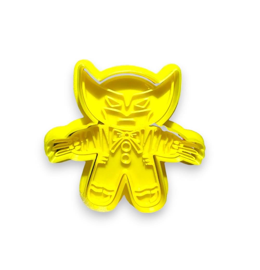 Wolverine Gingerbread man Cookie cutter 